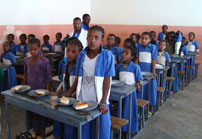Jewish children in a Gondar school